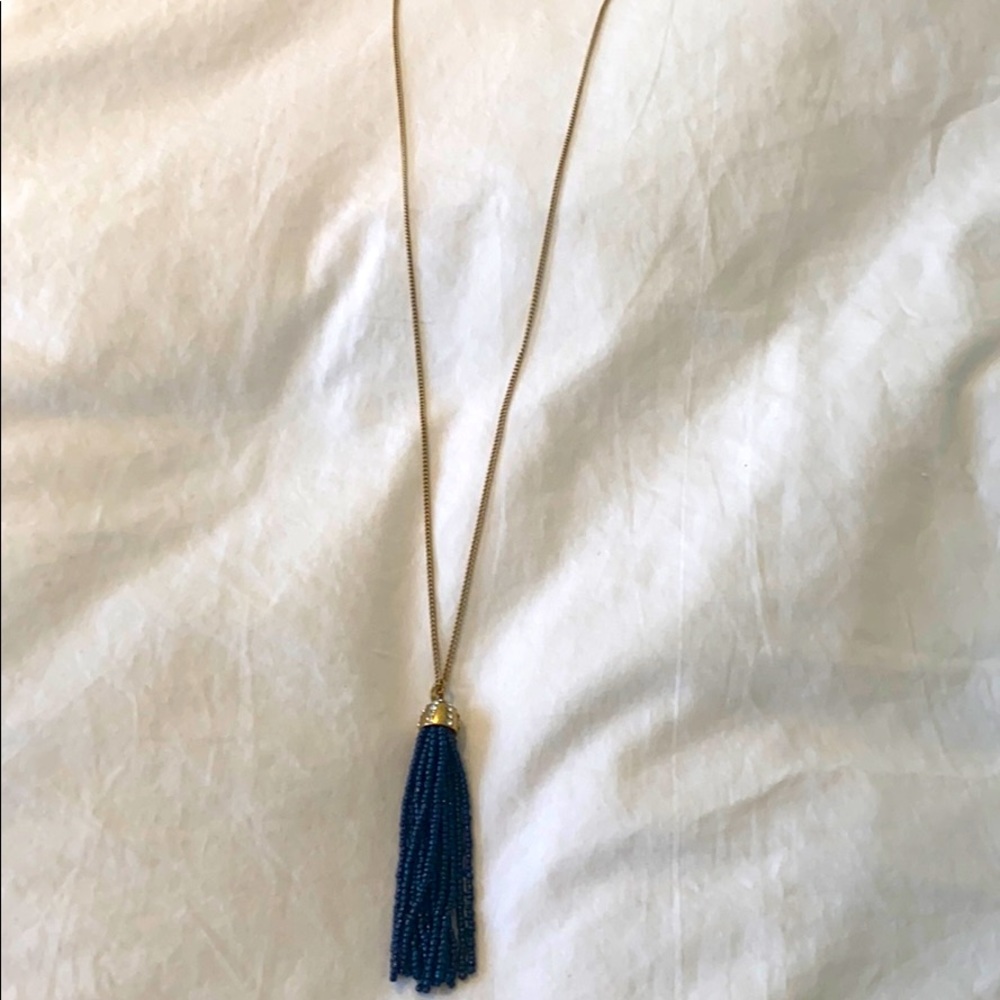 JCrew tassel necklace